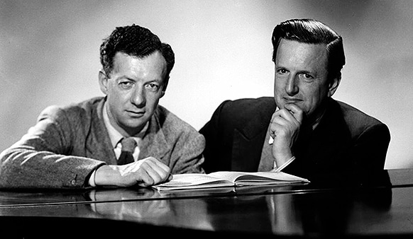 Benjamin Britten en Peter Pears (bron oe1.orf.at)