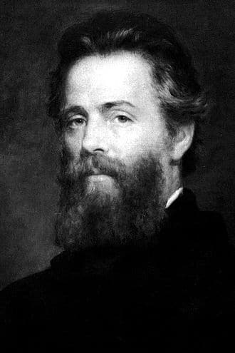 Herman Melville (fotocredit Wikipedia)