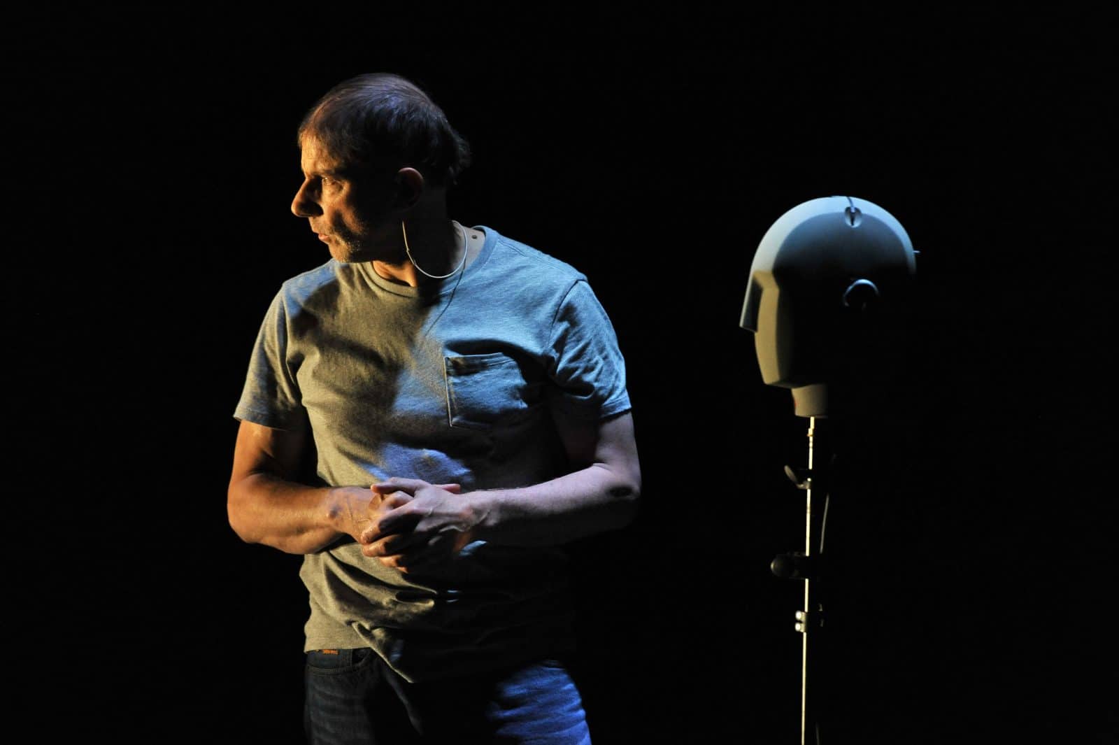 Scenic shot from The Encounter by Complicity/Simon McBurney. Photo: Robbie Jack.