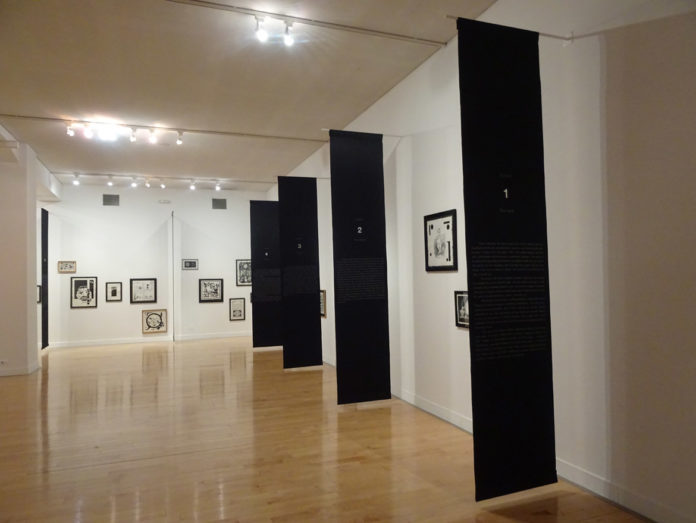 “Live and Die as Eva Braun” 1995–97, Roee Rosen installation view, Documents 14, Athens