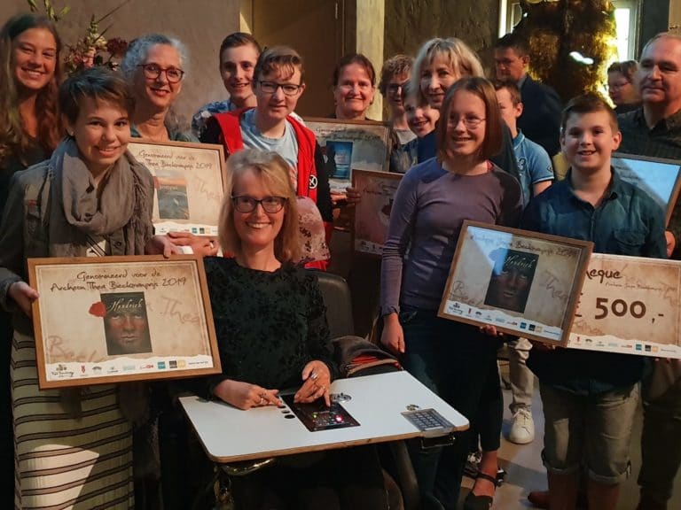 Schrijven met je stem – Thea Beckmanprijwinnares Bianca Mastenbroek laat zich niet weerhouden door haar handicap