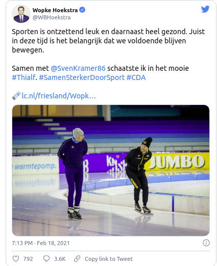 Wopke in Thialf or Laura in Frascati. Who will explain the difference to me?