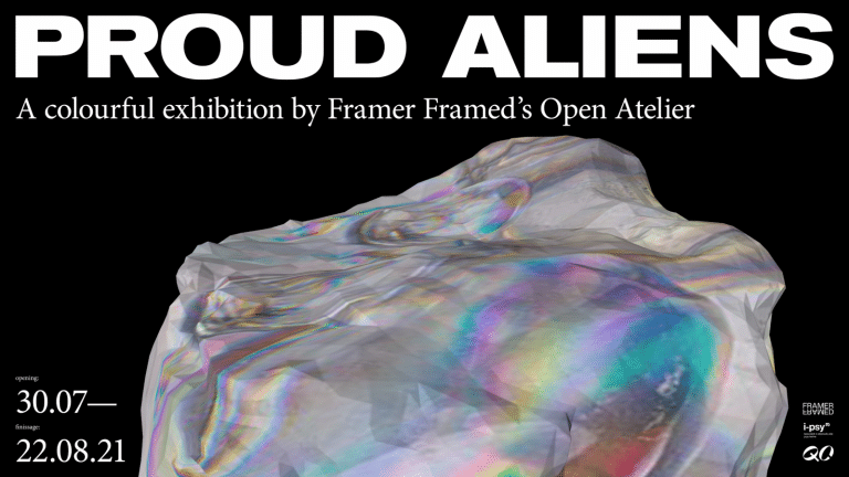 PROUD ALIENS: Een kleurrijke tentoonstelling door Framer Framed’s Open Atelier