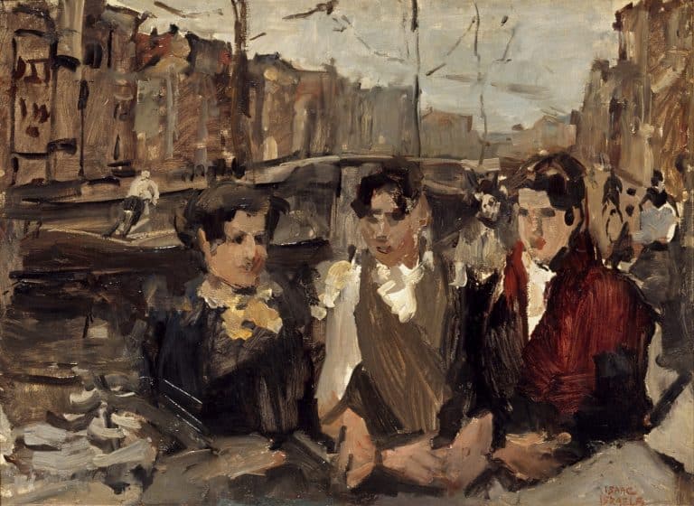 Schilderij Isaac Israels naar Amsterdam Museum