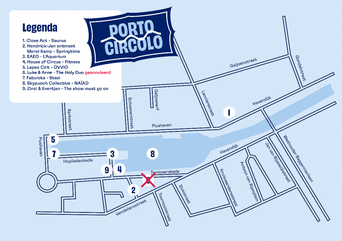 plattegrond Porto Circolo