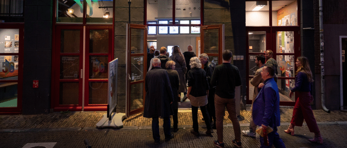 The entrance of theatre Kikker. PR image Theatre Kikker
