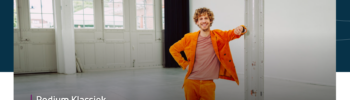 Floris Kortie op de nieuwe webpagina van Podium Klassiek