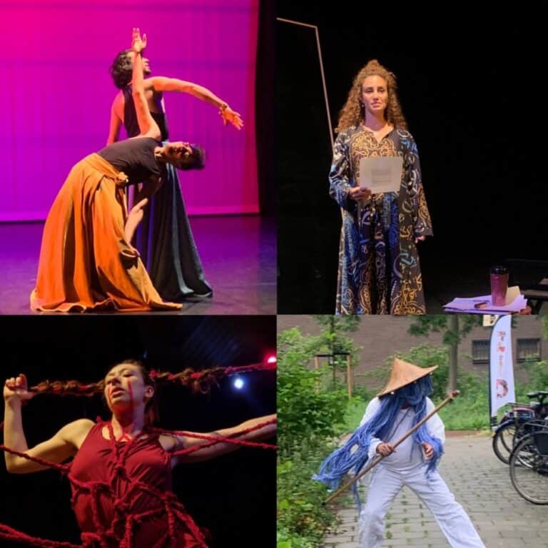 Drie voorstellingen van en bij ZID Theater in de Amsterdamse Kolenkitbuurttijdens het Nationaal Theaterweekend op 26, 27 en 28 januari 2024