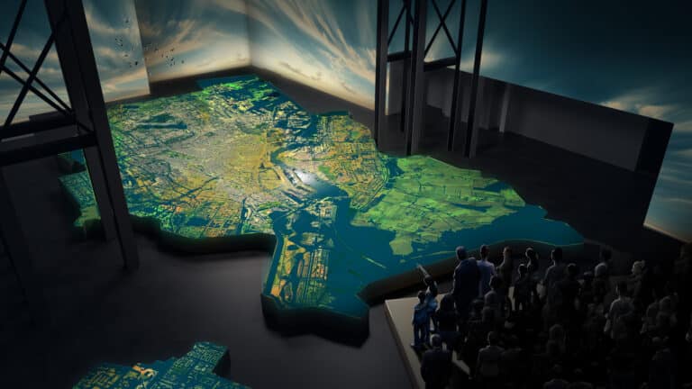 Amsterdam se dote d'une maquette spectaculaire pour présenter les développements de la ville